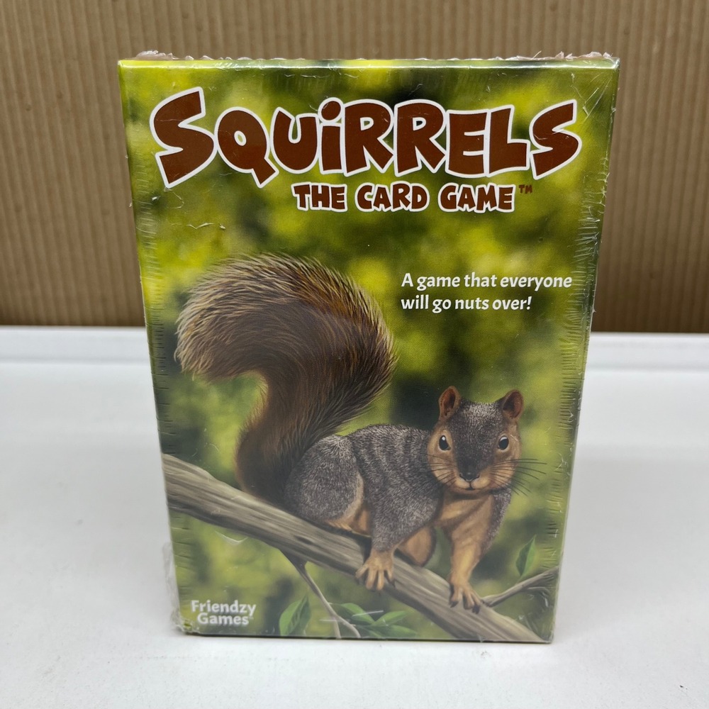 Squirrels The Card Game Friendzy Games New Factory Sealed Family Fun 2-8 Players